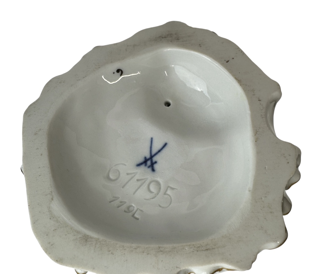 Meissen - Porcelain Figure Of A Shepherdess With Tambourine-photo-6