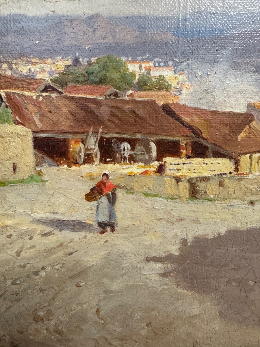 French School, A Scene Of Peasants  -photo-4