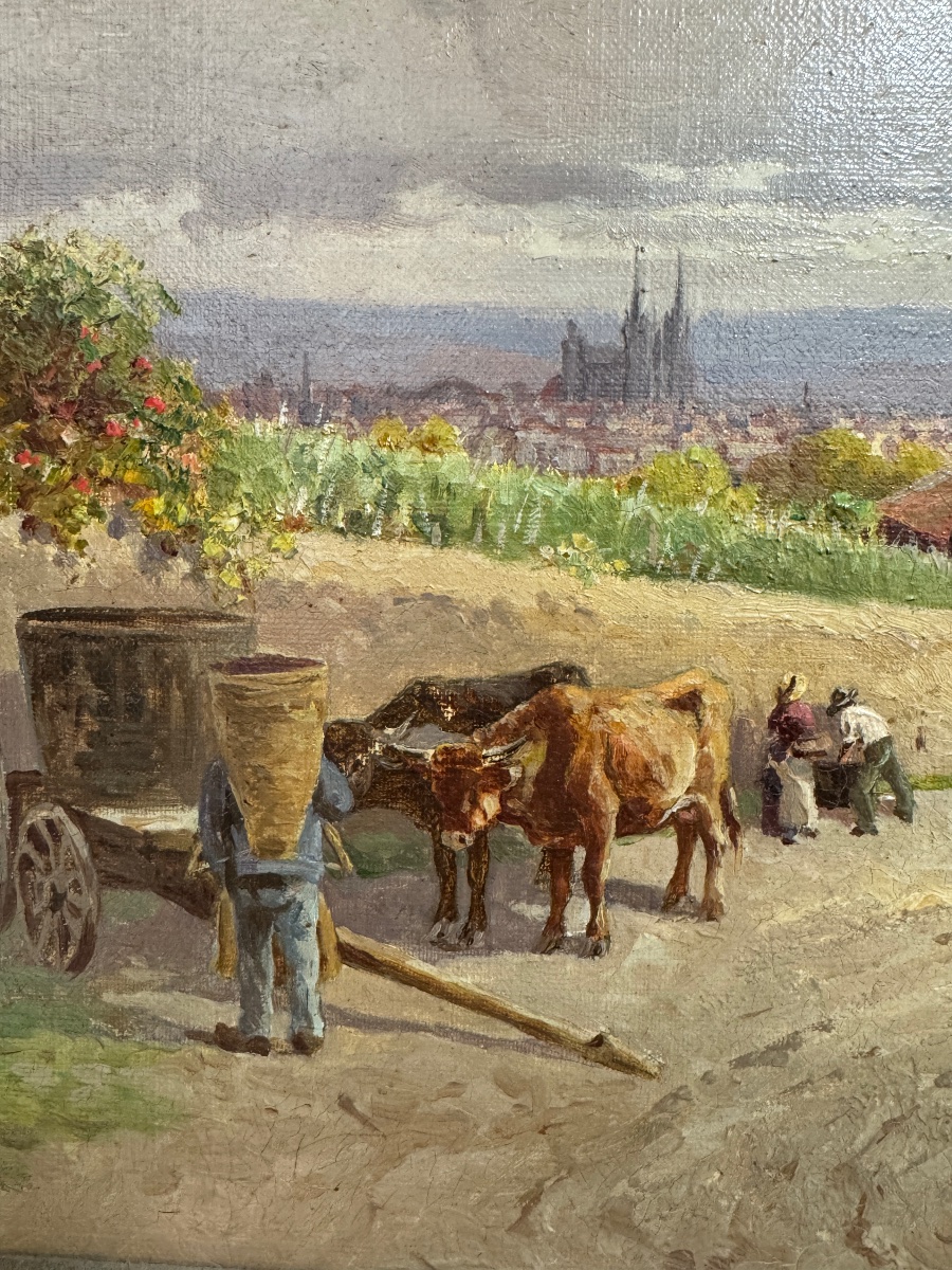 French School, A Scene Of Peasants  -photo-2