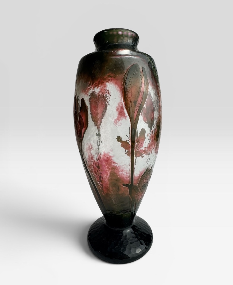 Daum Nancy - Vase ''Colchiques''-photo-1