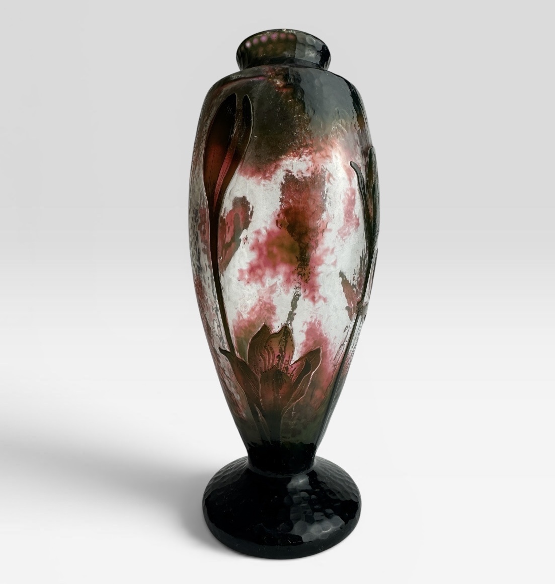 Daum Nancy - Vase ''Colchiques''-photo-2