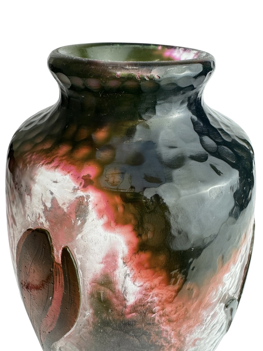Daum Nancy - Vase ''Colchiques''-photo-4