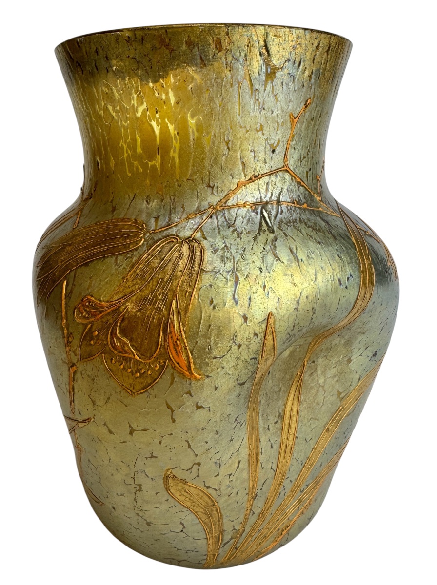Loetz Candia Butterfly Vase -photo-3