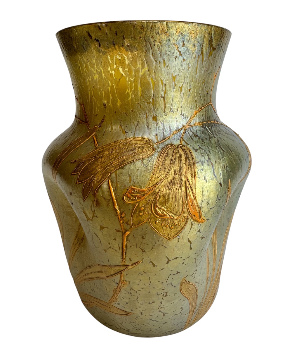 Loetz Candia Butterfly Vase -photo-4