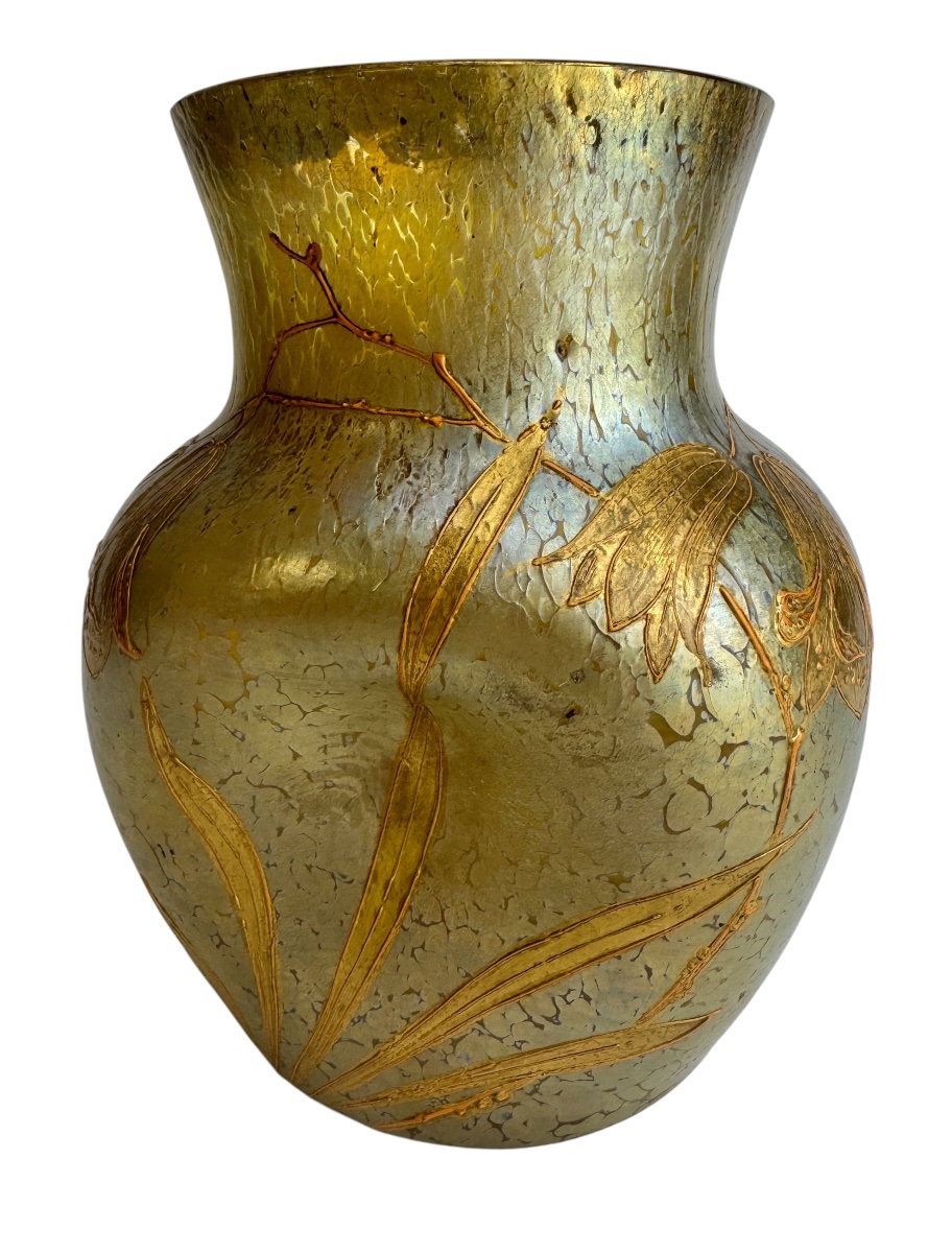 Loetz Candia Butterfly Vase -photo-1