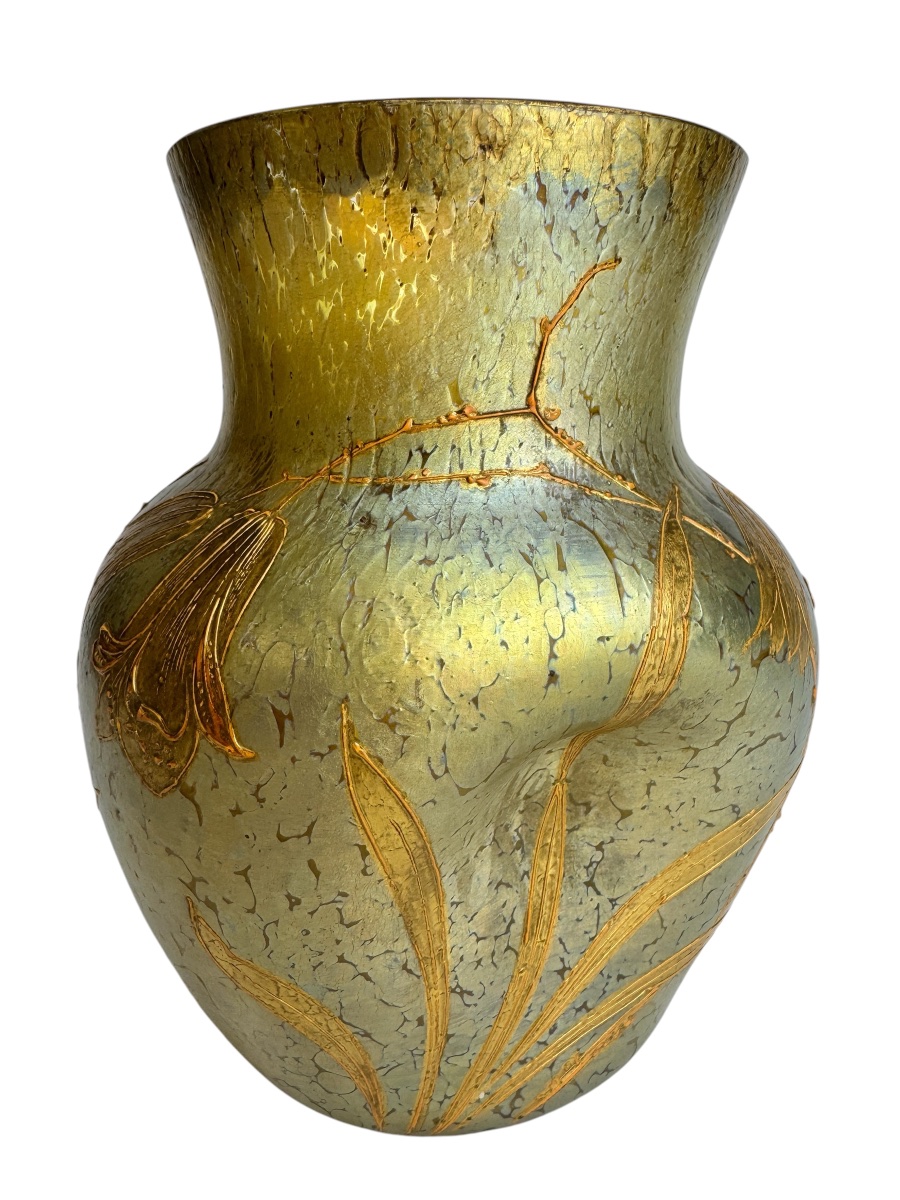 Loetz Candia Butterfly Vase -photo-6