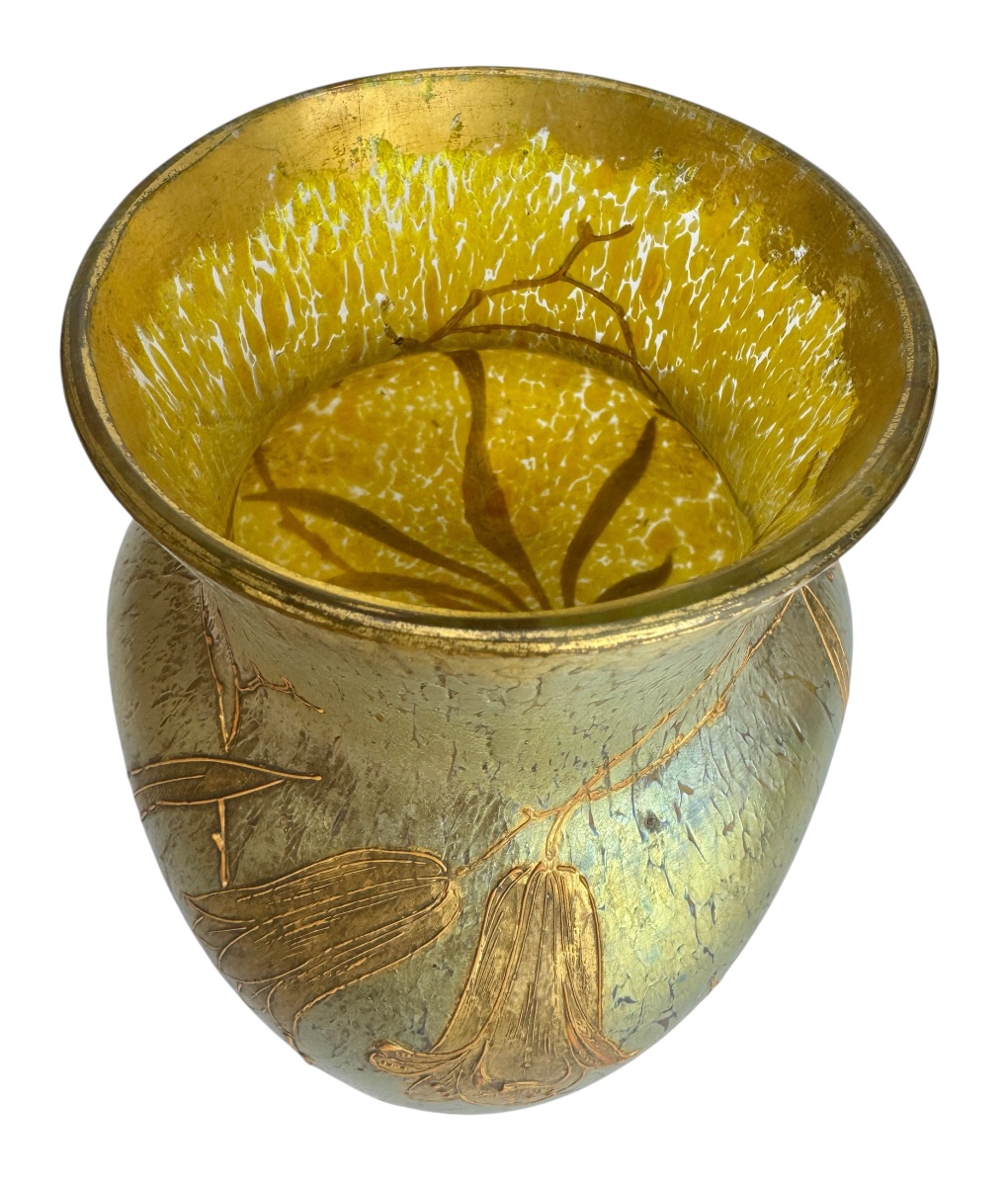Loetz Candia Butterfly Vase -photo-7