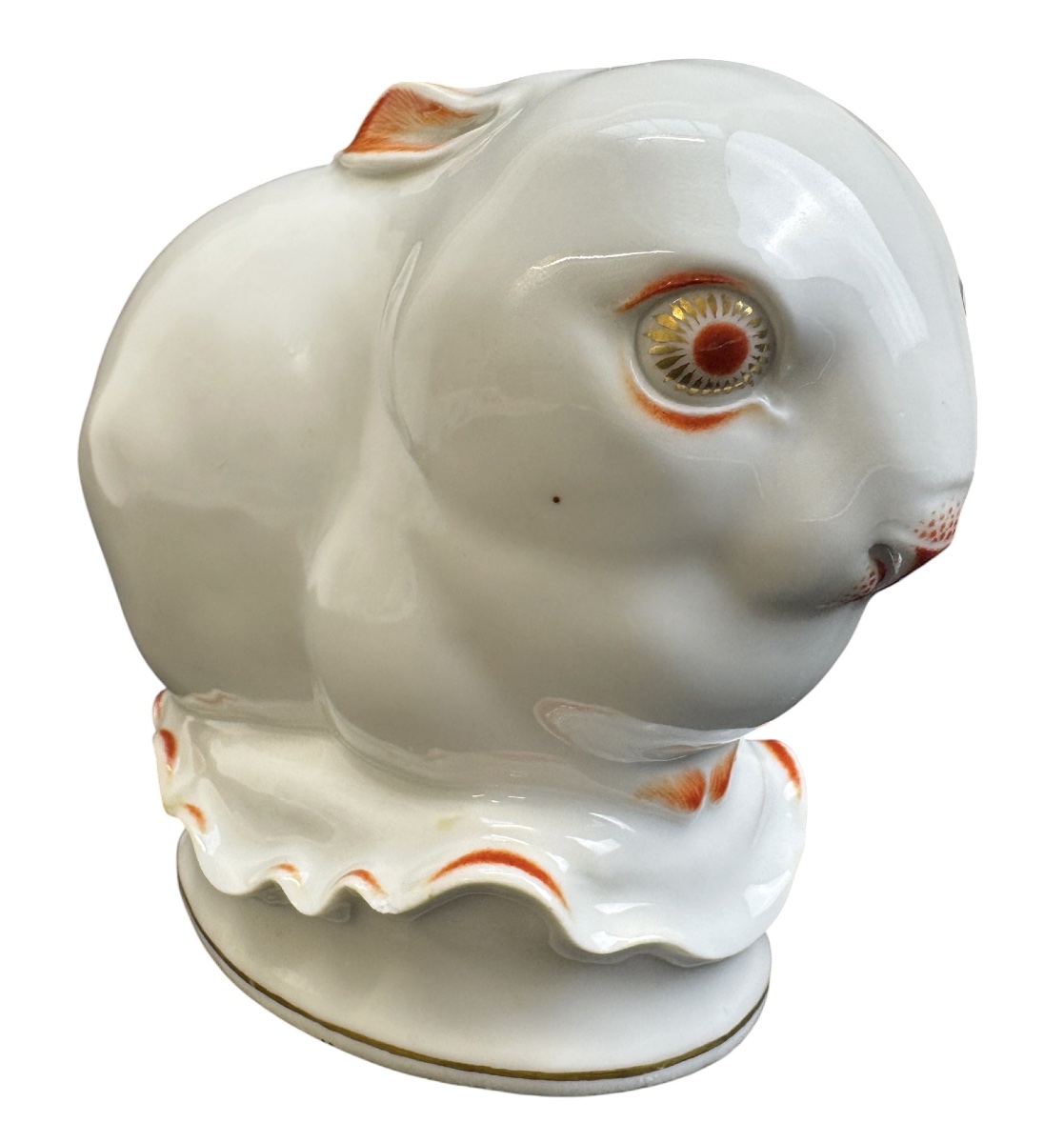 Meissen - Porcelain Figurine - Young Hare By Max Esser -photo-2