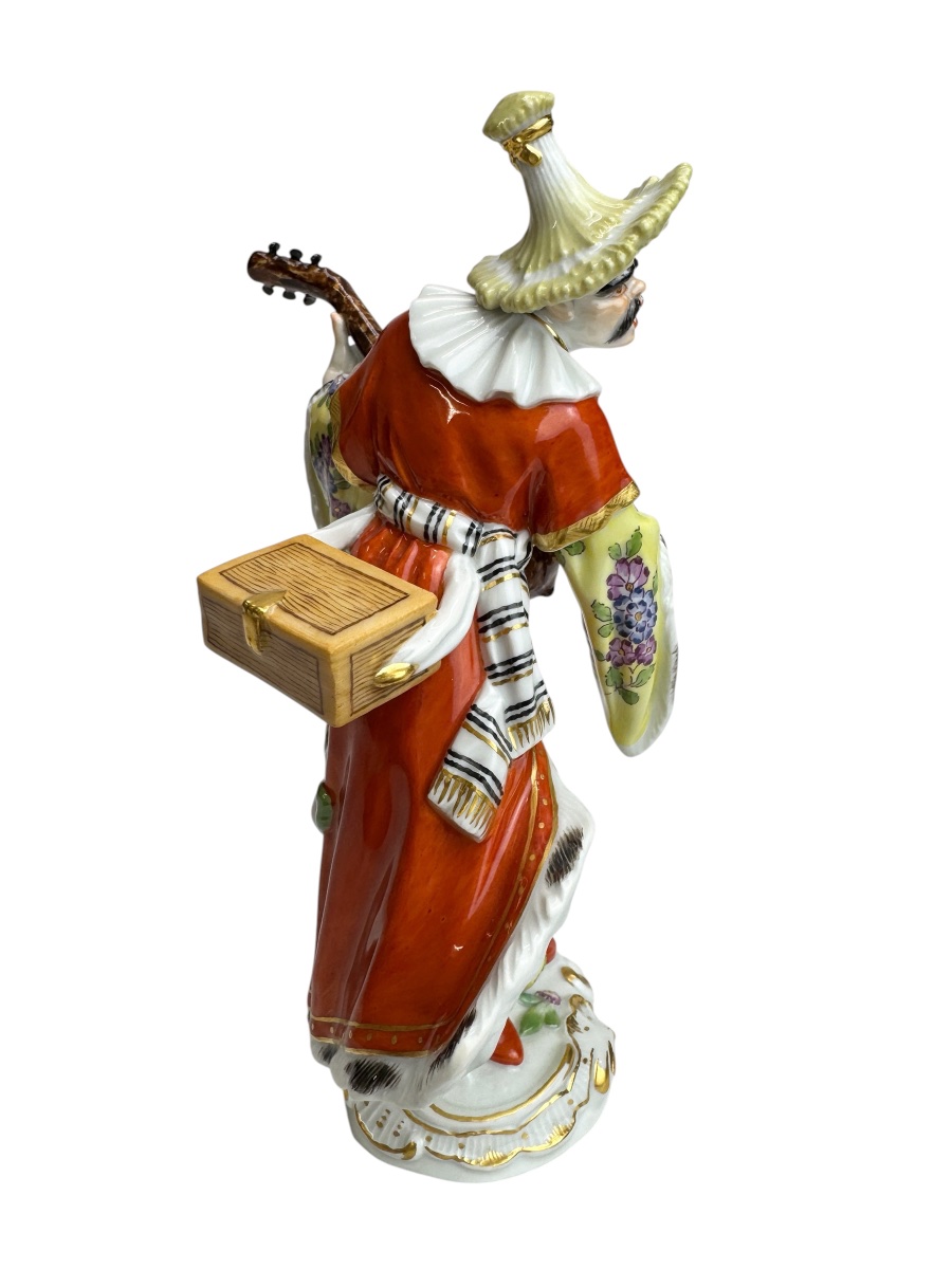 Meissen - Porcelain Figurine Of A Malabar-photo-1
