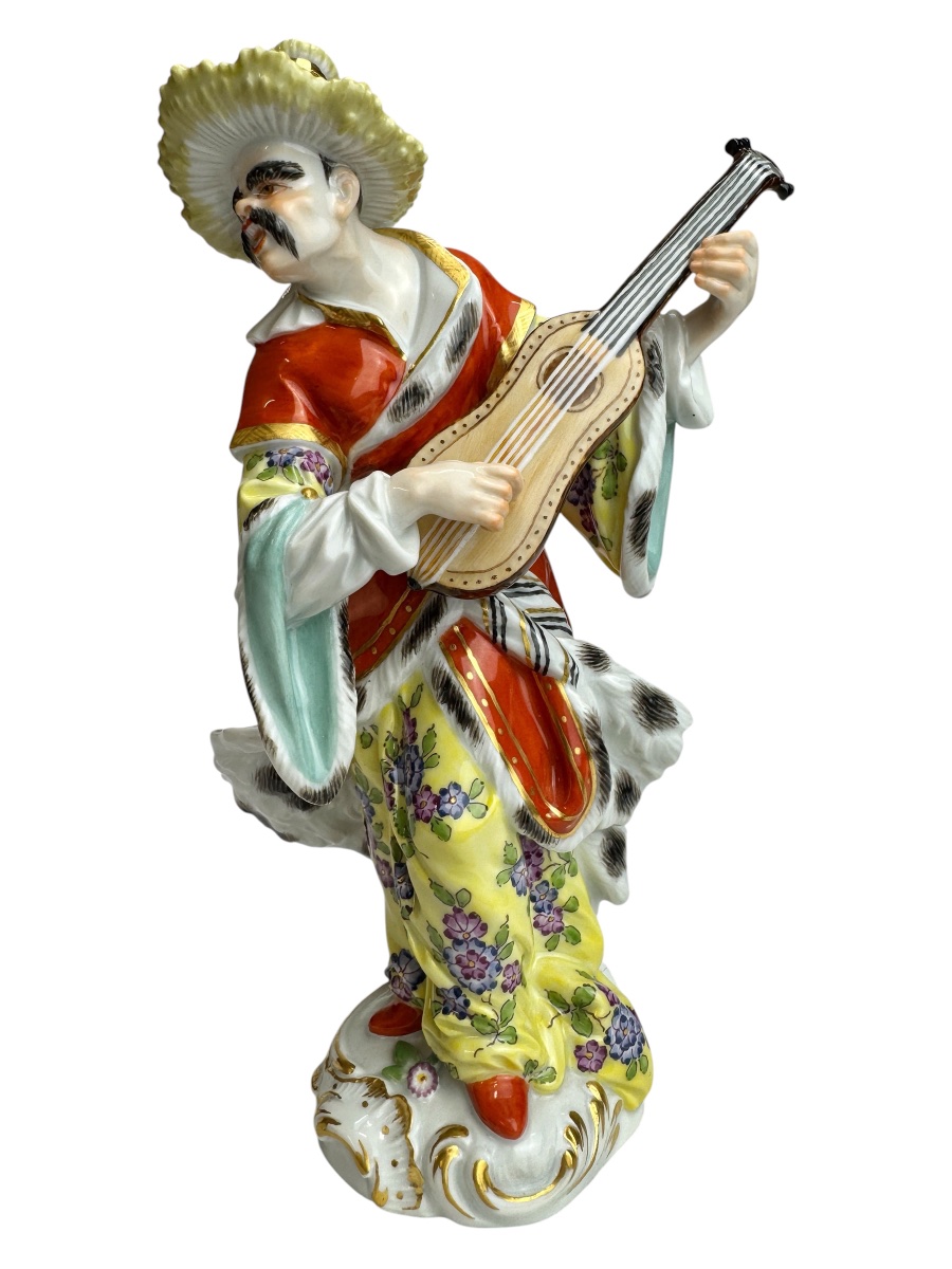 Meissen - Porcelain Figurine Of A Malabar