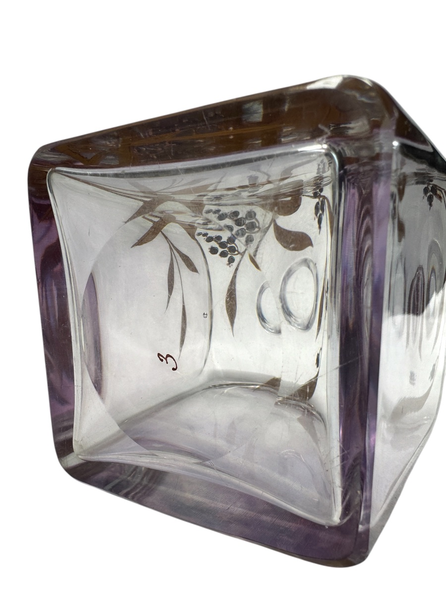 Liqueur Set Decorated With Lily-of-the-valley Motifs, Circa 1900-photo-4