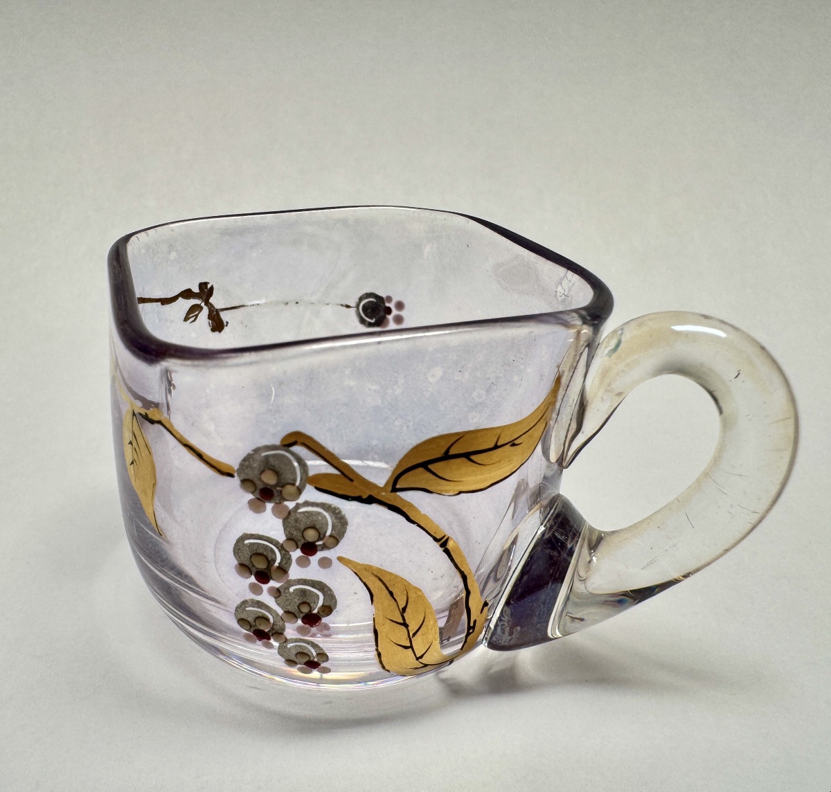 Liqueur Set Decorated With Lily-of-the-valley Motifs, Circa 1900-photo-5