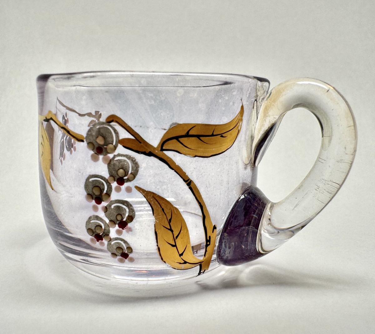 Liqueur Set Decorated With Lily-of-the-valley Motifs, Circa 1900-photo-7