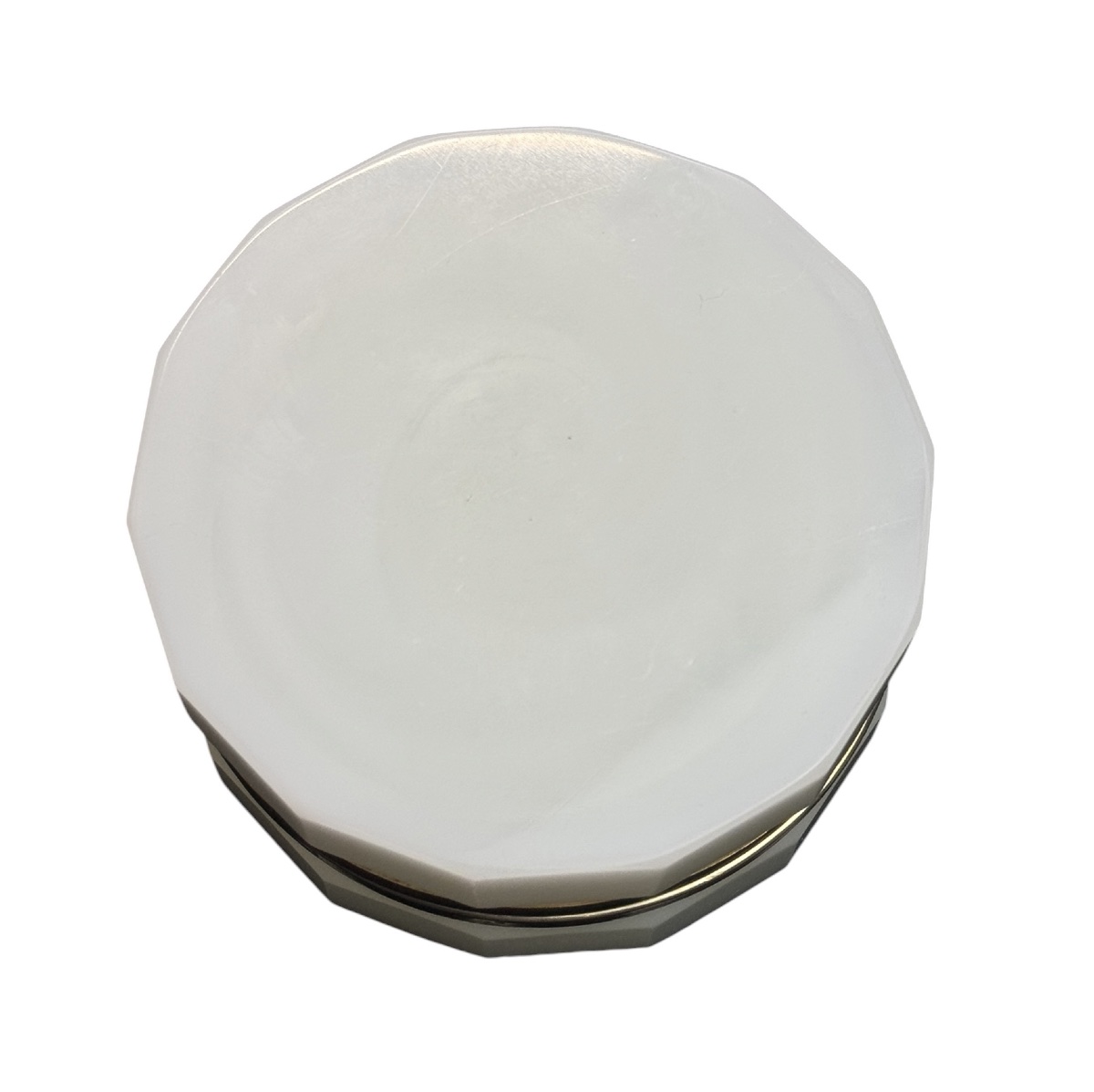 Boîte en opaline blanche, XIXème.  -photo-2