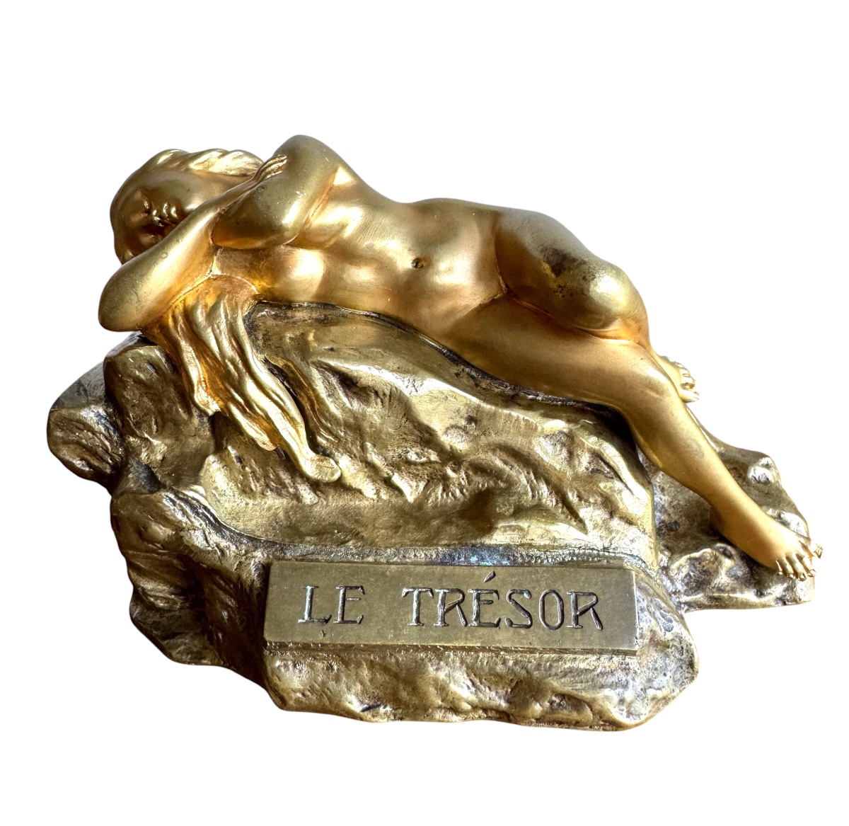 Carl Kauba - Metamorphic Bronze Sculpture  "the Treasure" -photo-3
