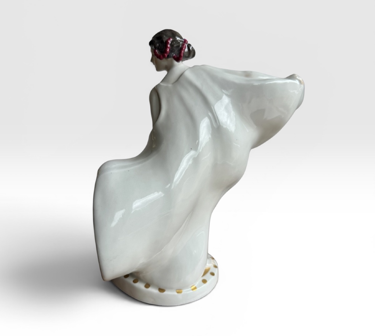 Meissen - Porcelain Figurine “the Dancer Loïe Fuller”-photo-1