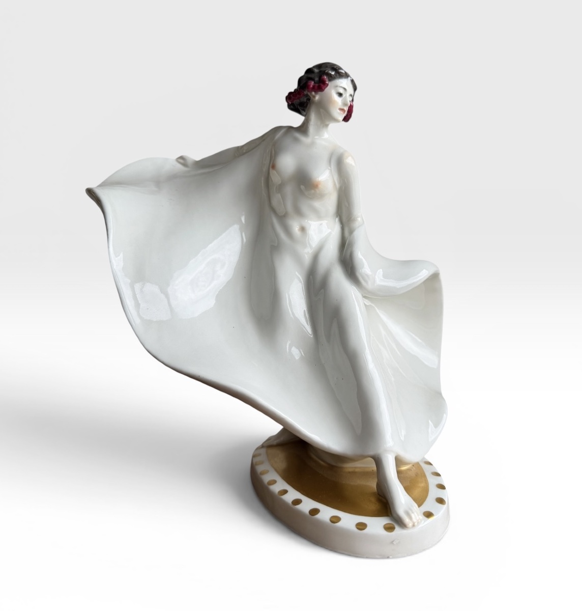 Meissen - Porcelain Figurine “the Dancer Loïe Fuller”