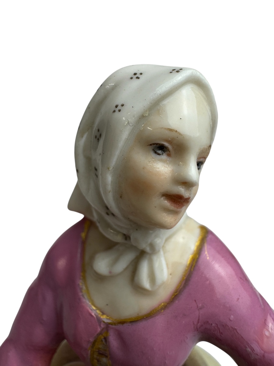 Meissen Cris de Paris - Jeune fille au triangle-photo-3