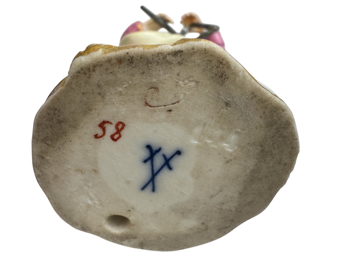 Meissen Cris de Paris - Jeune fille au triangle-photo-3