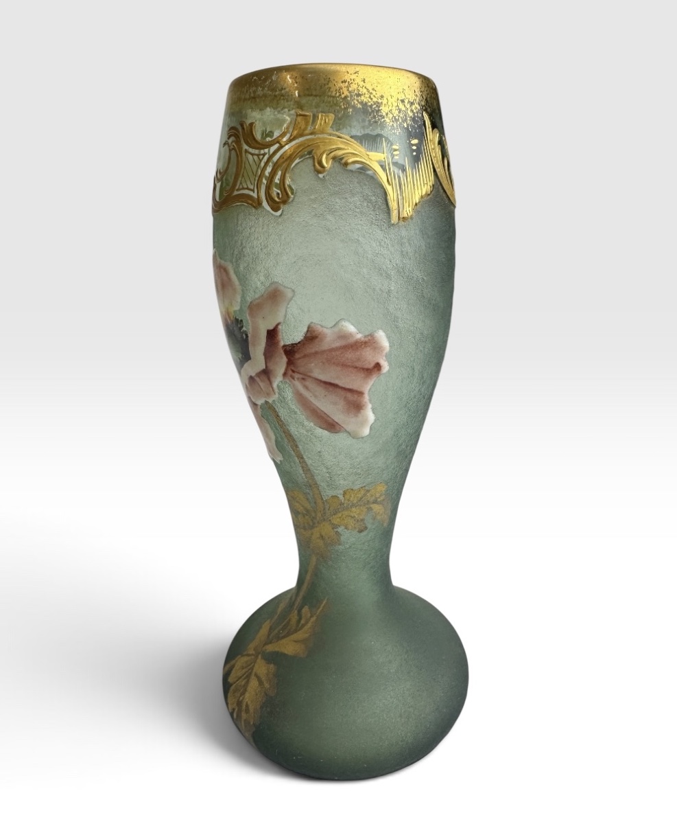 Montjoye L&cie - Vase With Anemone Decoration -photo-2