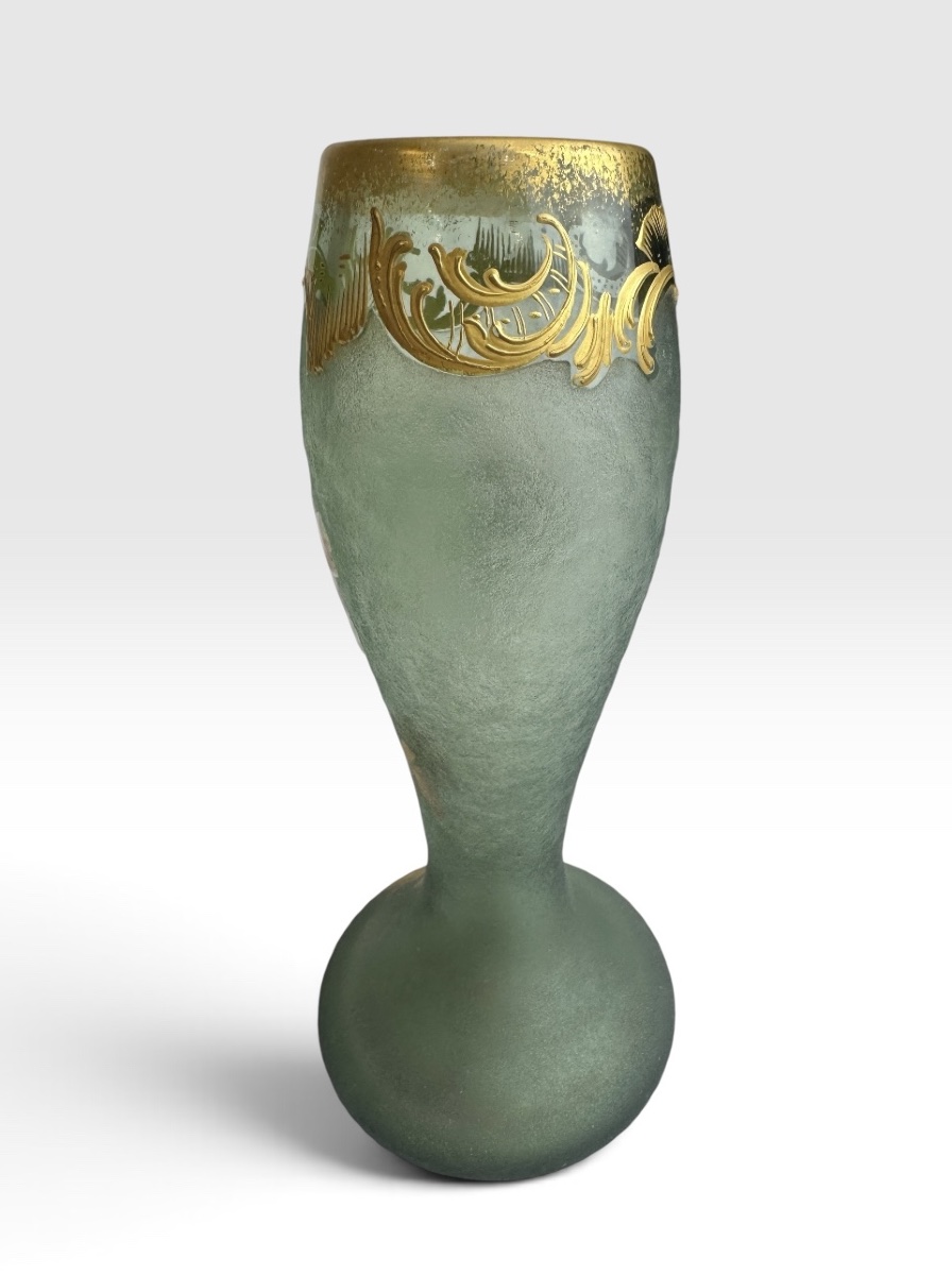 Montjoye L&cie - Vase With Anemone Decoration -photo-3