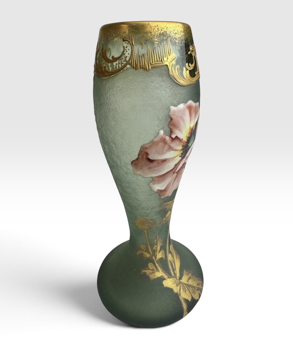 Montjoye L&cie - Vase With Anemone Decoration -photo-1