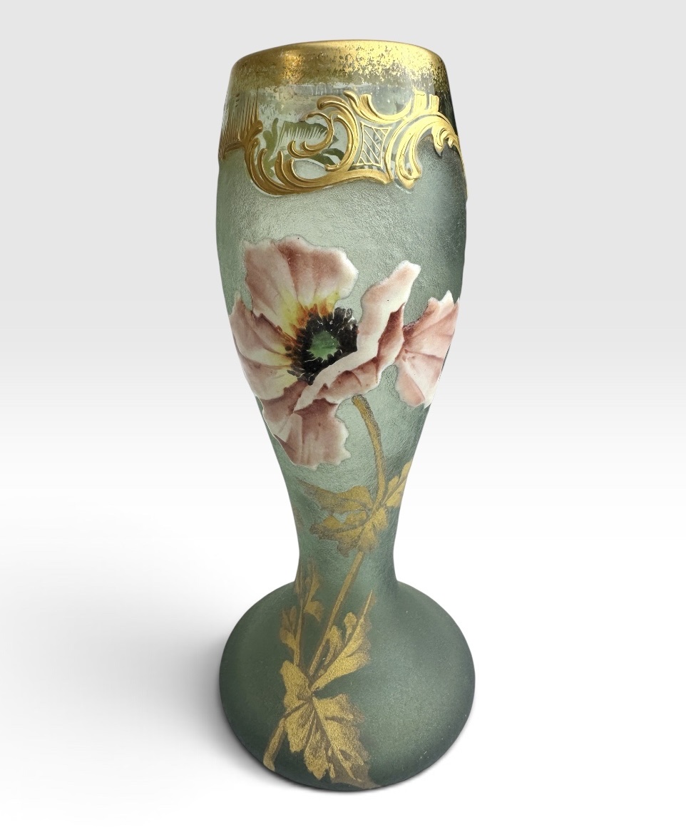 Montjoye L&cie - Vase With Anemone Decoration 