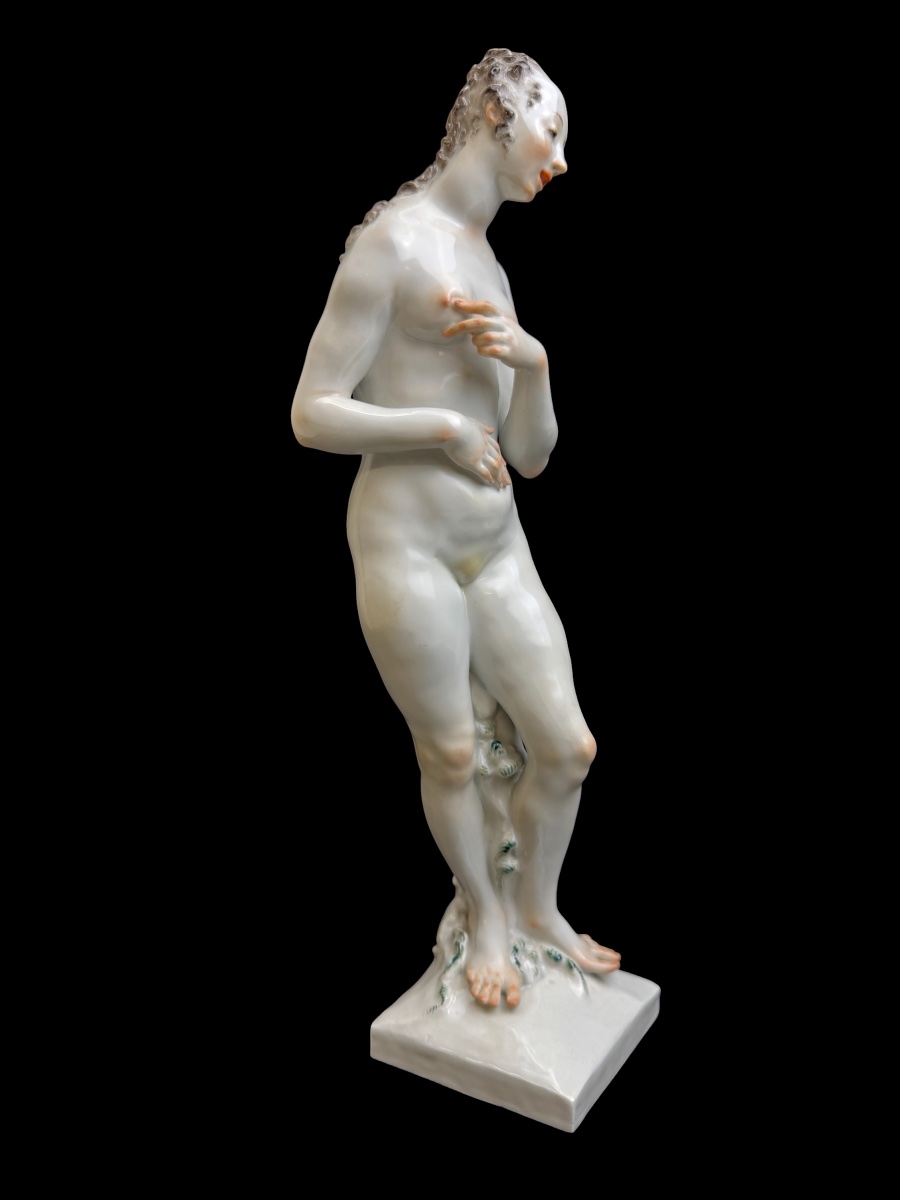 Modèle de Paul Scheurich, figure de Vénus en porcelaine de Meissen -photo-2