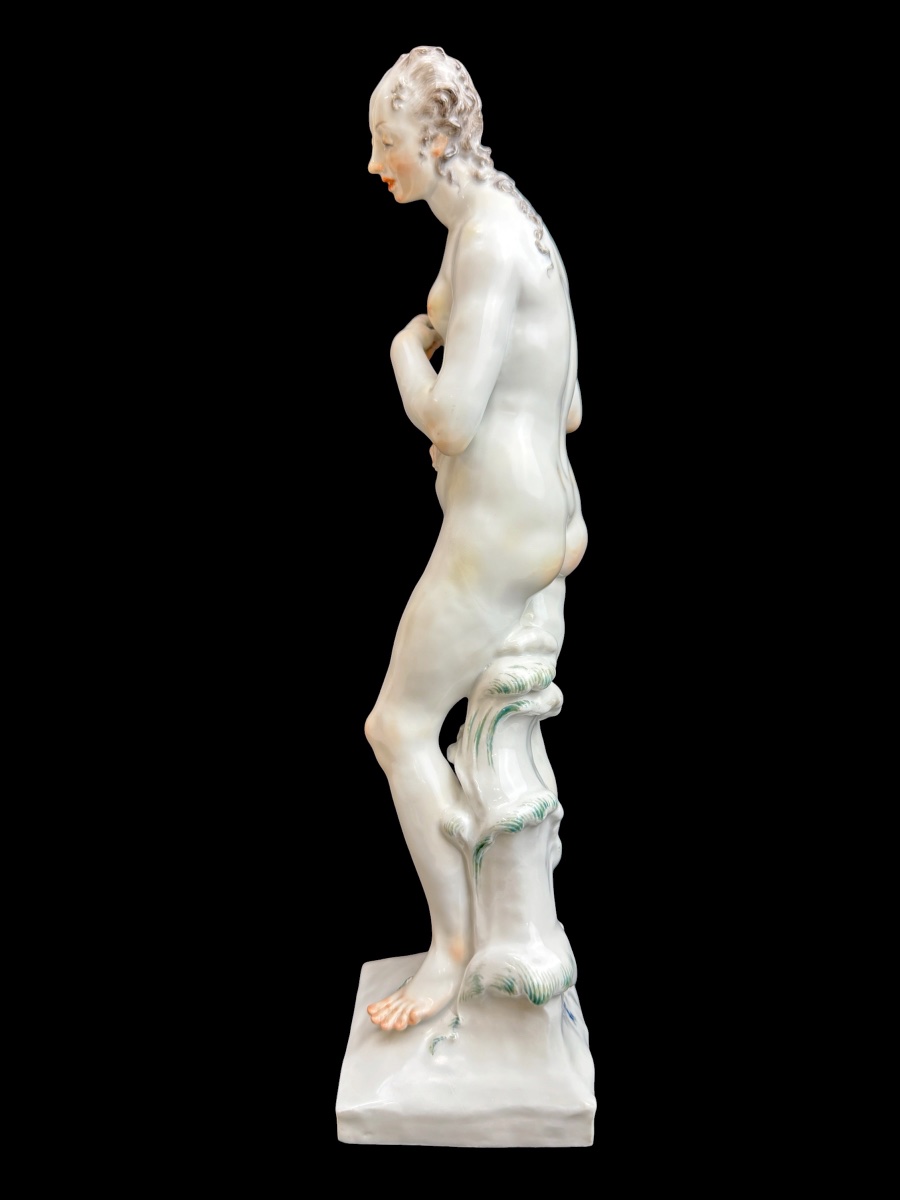 Modèle de Paul Scheurich, figure de Vénus en porcelaine de Meissen -photo-2