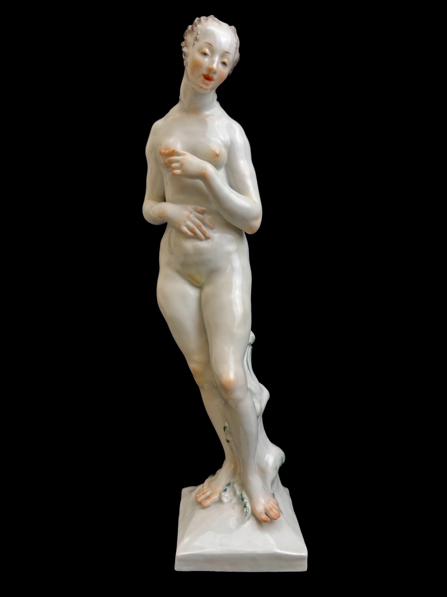 Modèle de Paul Scheurich, figure de Vénus en porcelaine de Meissen 
