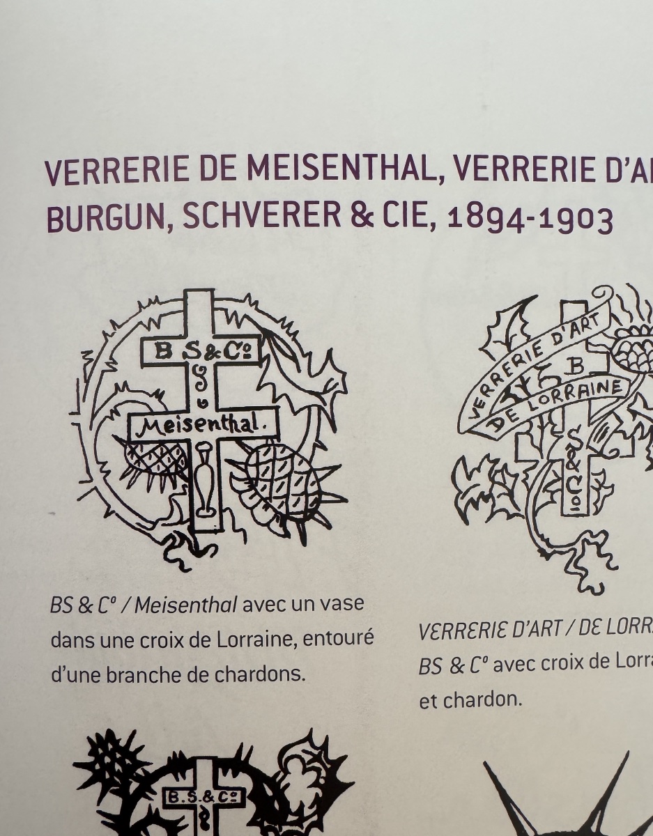 Désiré Christian - Vase With Floral Frieze, Verrerie d'Art De Lorraine Burgun, Schverer & Cie-photo-8