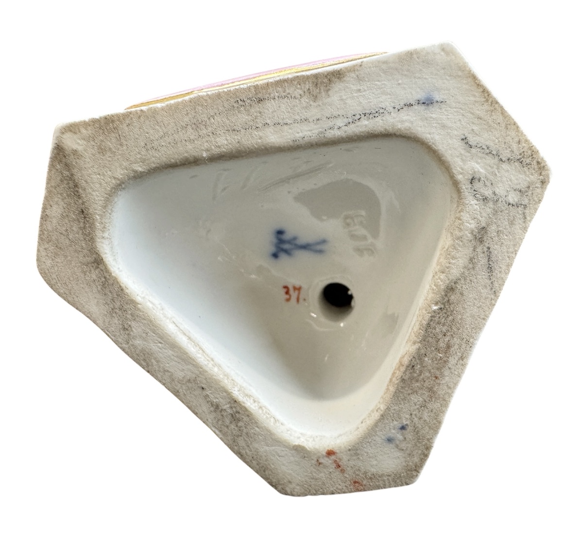 Meissen, cupidon en porcelaine  « Je prends mon essor »-photo-5
