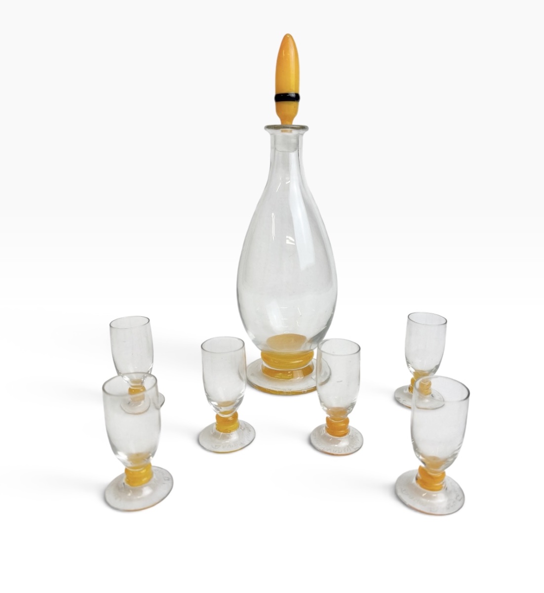 Daum Nancy - Liqueur Set