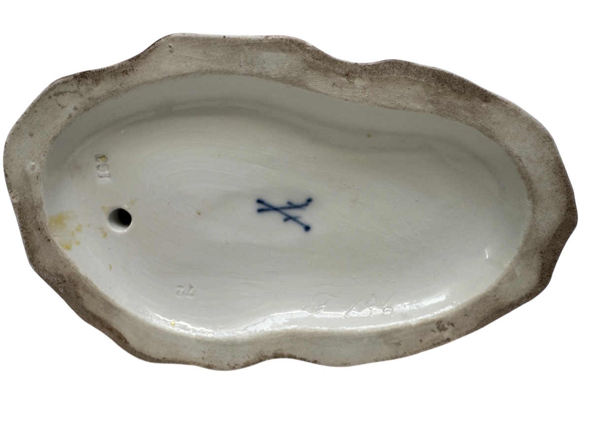 Meissen,  groupe en porcelaine « Carlins »-photo-5