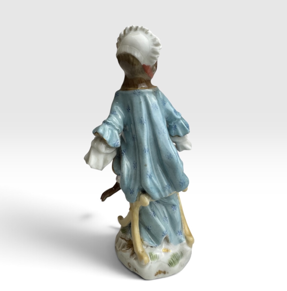 Meissen - Porcelain Figurine Of A Monkey As A Singer From The "orchestra Of S" Series-photo-3