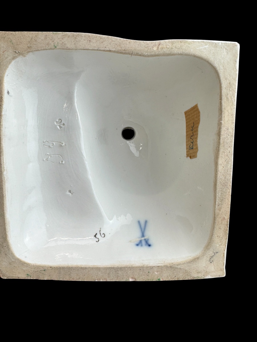 Meissen - Groupe en porcelaine   « Apollon et Daphné »-photo-7