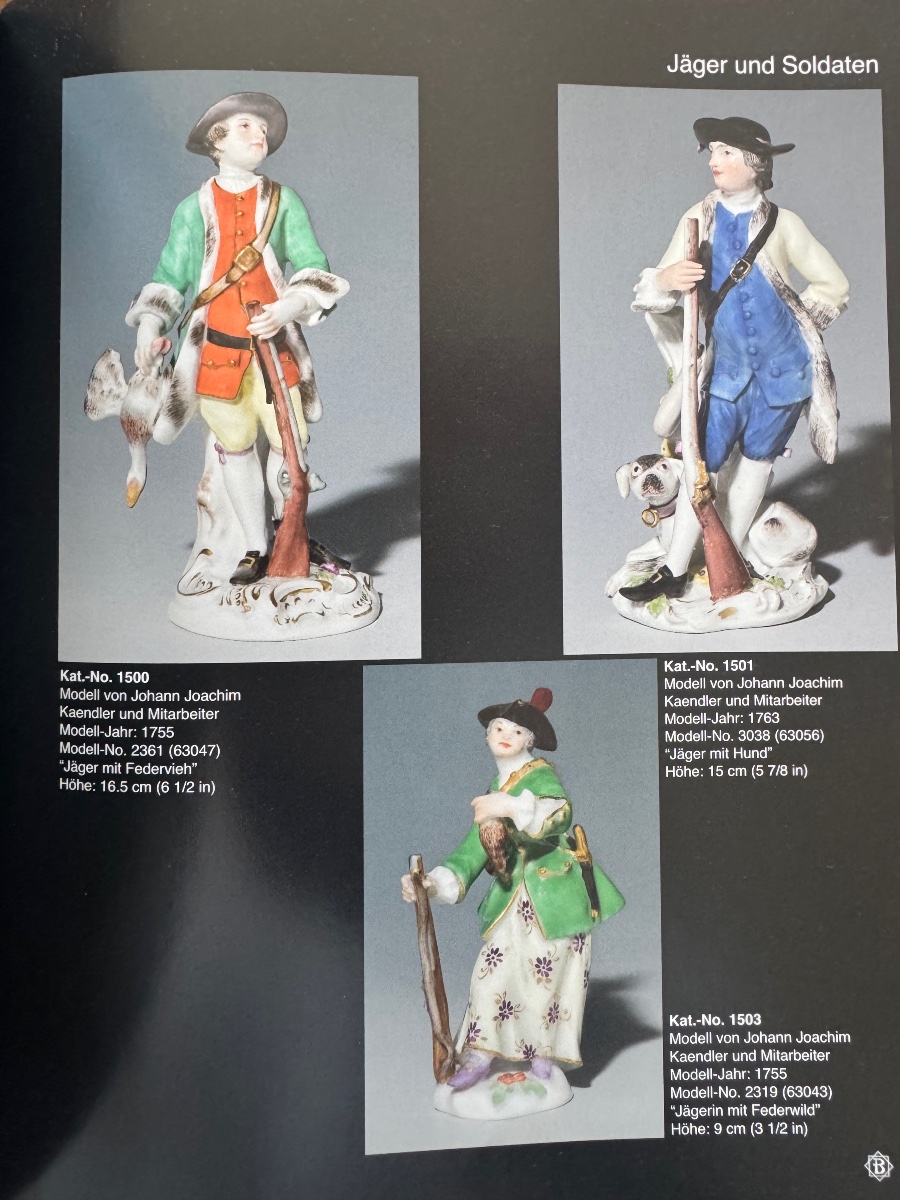 Meissen - Figurine Of A Hunter With A Duck-photo-5
