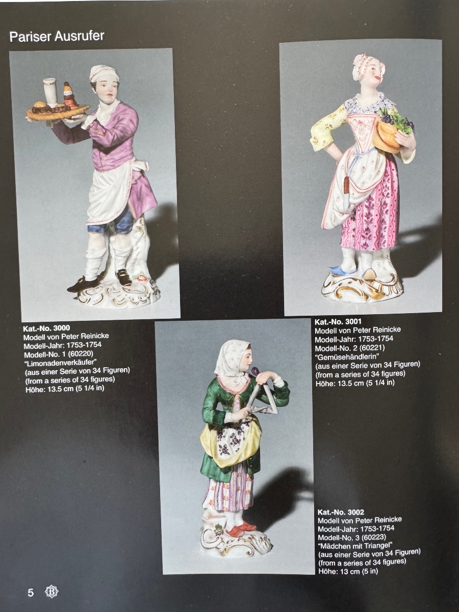 Meissen - Vendeur de limonade  de la série Cris de Paris -photo-6