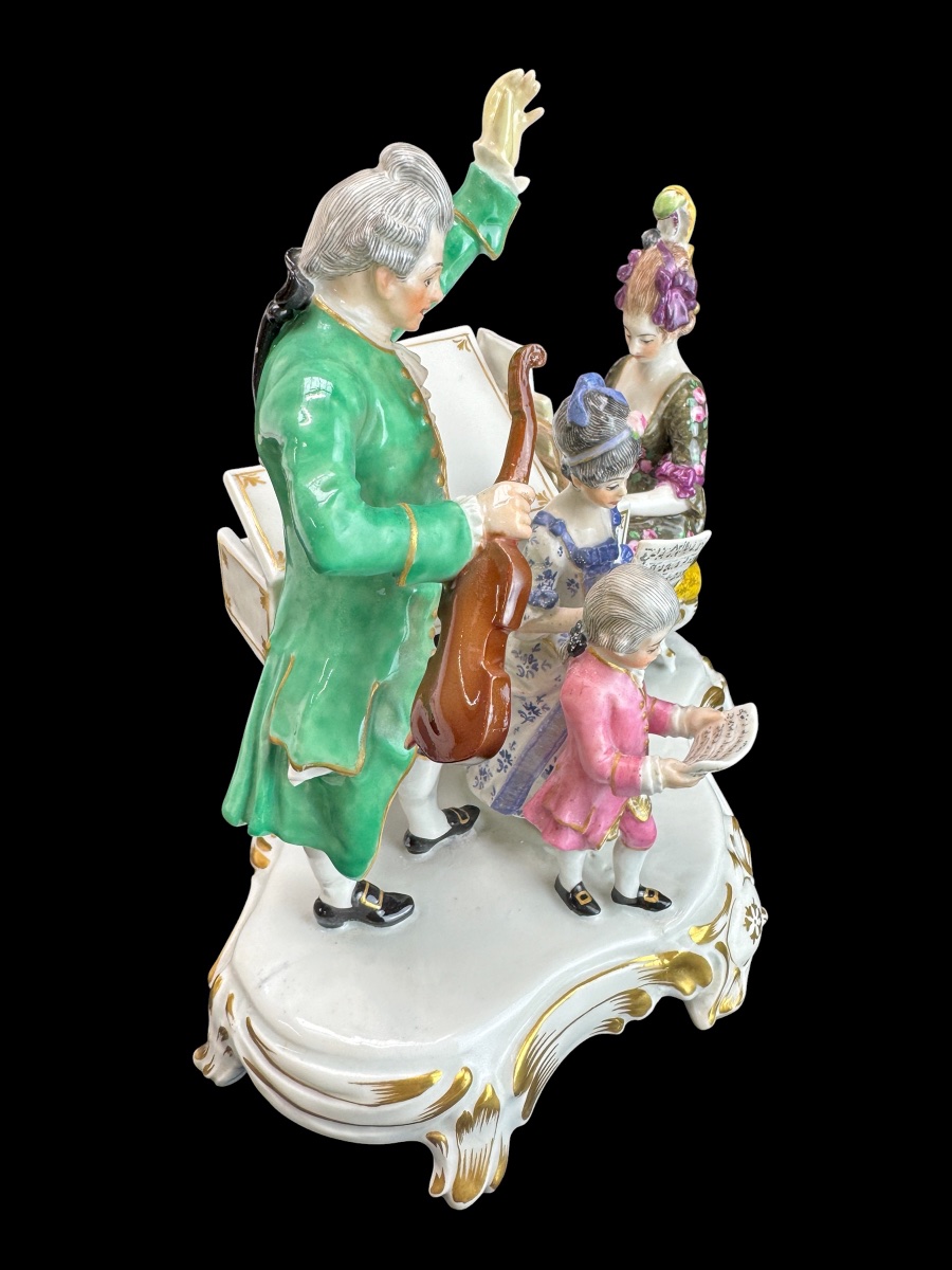 Meissen - "salon Concert" Porcelain Set-photo-2