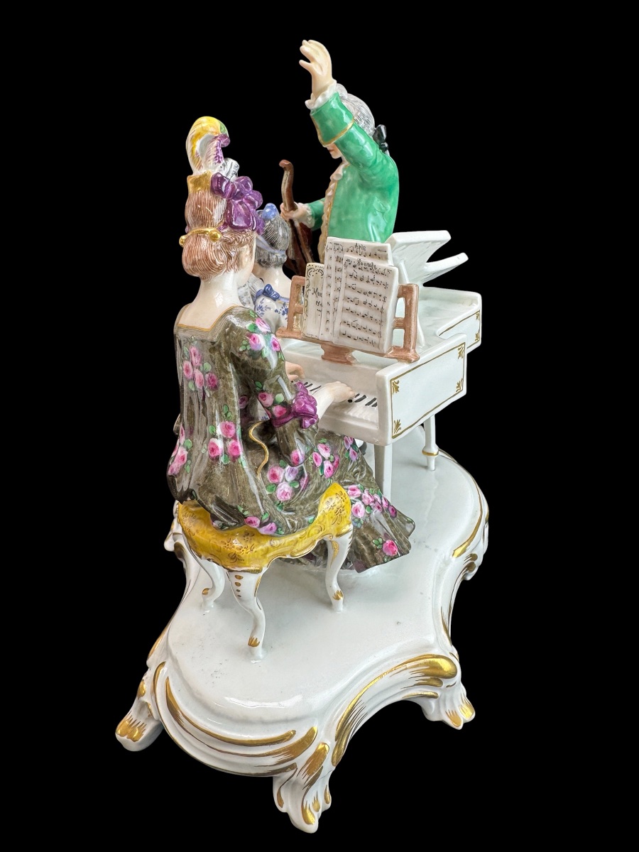 Meissen - "salon Concert" Porcelain Set-photo-4