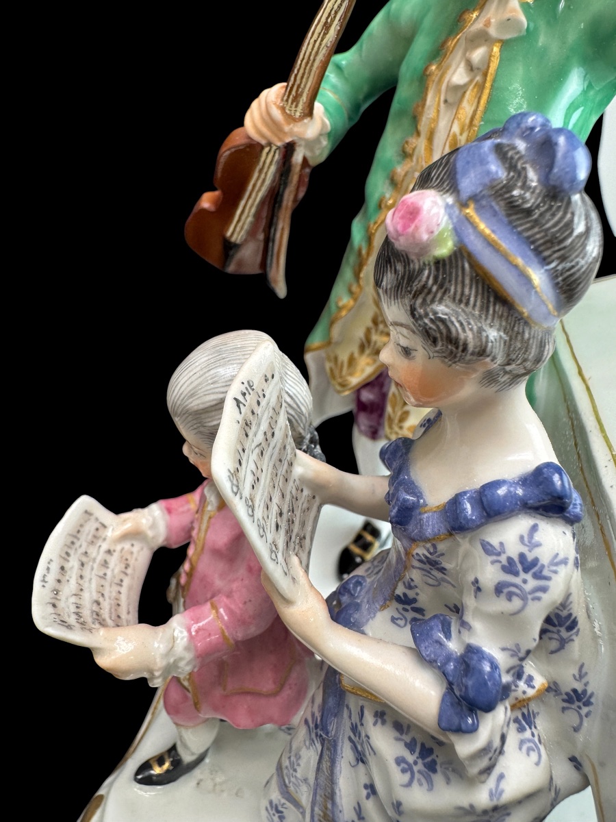 Meissen - "salon Concert" Porcelain Set-photo-1