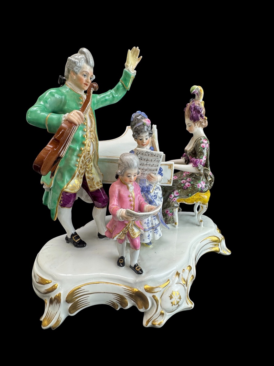 Meissen - "salon Concert" Porcelain Set-photo-4
