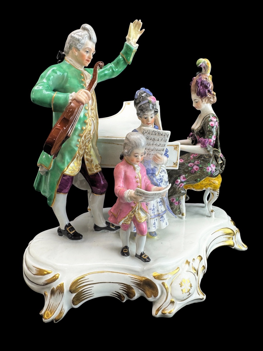 Meissen - "salon Concert" Porcelain Set-photo-5