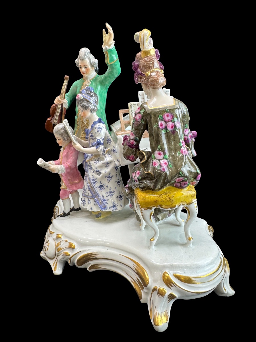 Meissen - "salon Concert" Porcelain Set-photo-6