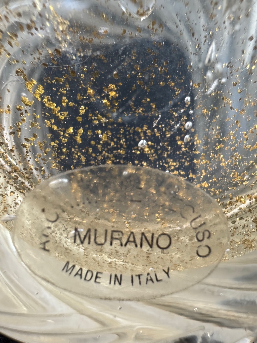 Archimede Seguso - Murano vase torsadée-photo-1