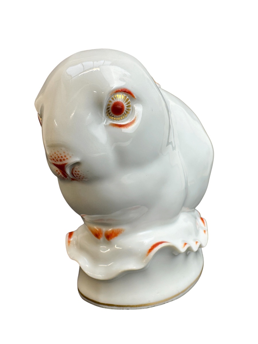 Meissen - Porcelain Figurine -  Young Hare By Max Esser -photo-2