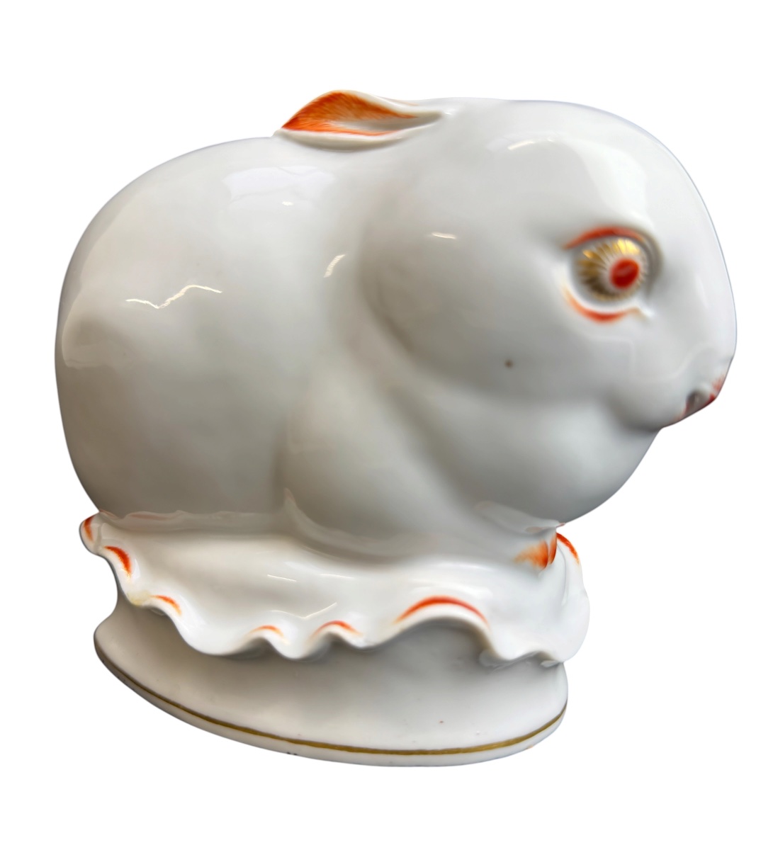 Meissen - Porcelain Figurine -  Young Hare By Max Esser -photo-4