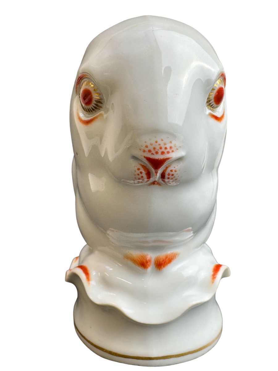 Meissen - Porcelain Figurine -  Young Hare By Max Esser -photo-4