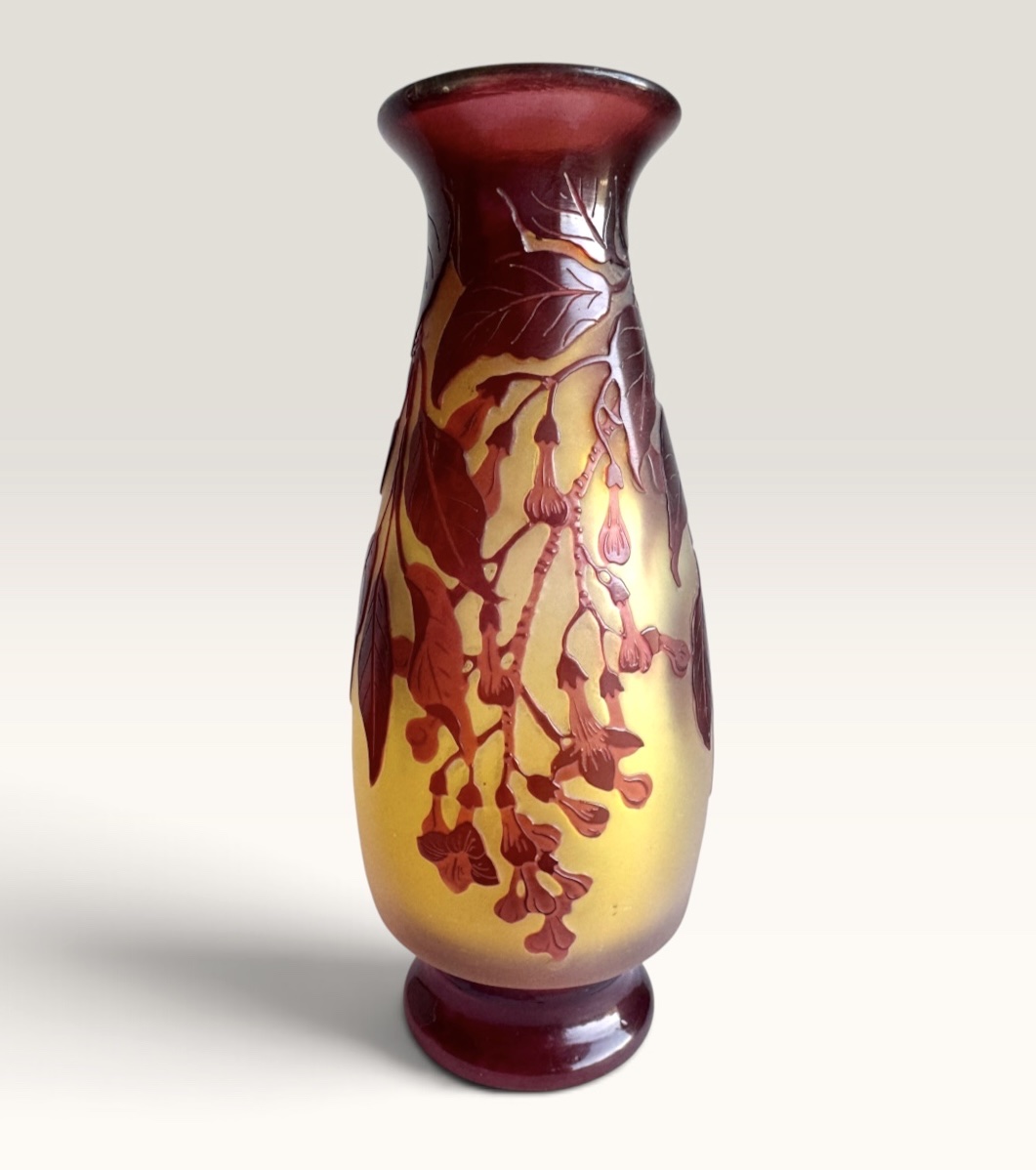 Gallé - Wisteria Vase -photo-3