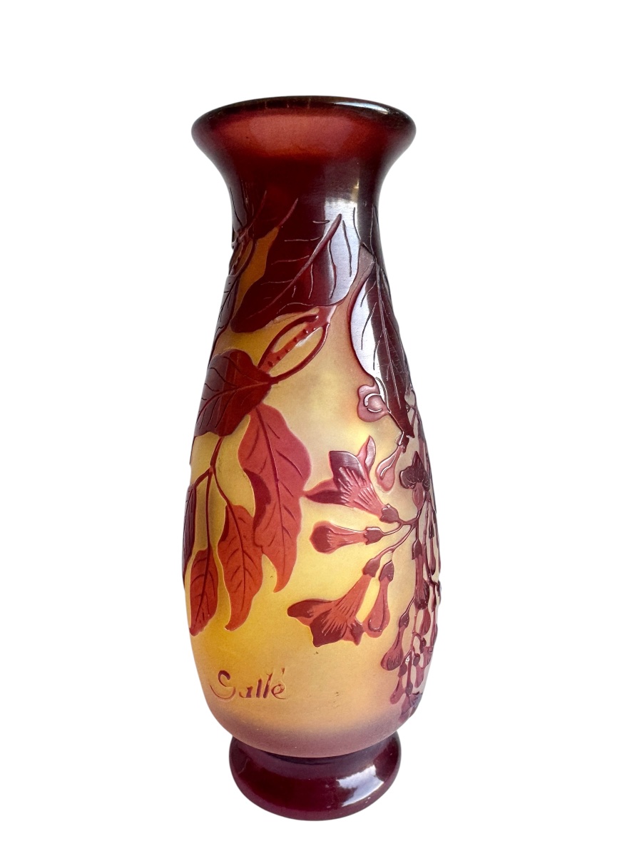 Gallé - Wisteria Vase -photo-4